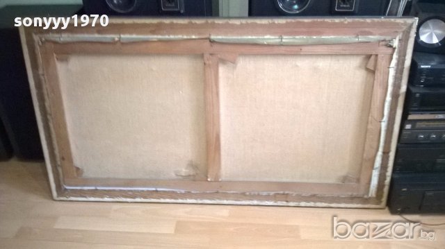 rofel-Огромна картина-платно/масло 137/74см-внос от канарските острови, снимка 12 - Антикварни и старинни предмети - 16061366