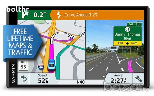 GPS навигация Garmin DriveSmart 66 MT-S EU BG WI-FI, снимка 1 - Garmin - 18852276