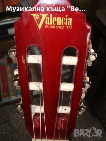 Класическа китара Valencia VC104 RDS, Размер 4/4, снимка 3 - Китари - 24706581