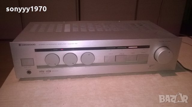 &kenwood ka-30 stereo amplifier-made in japan-внос швеицария, снимка 3 - Ресийвъри, усилватели, смесителни пултове - 25849135