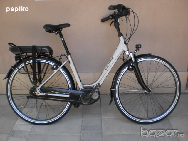 Продавам колела внос от Германия  електрически велосипед GAZELLE ORANGE C7 HMB 28 цола хидравлика мо