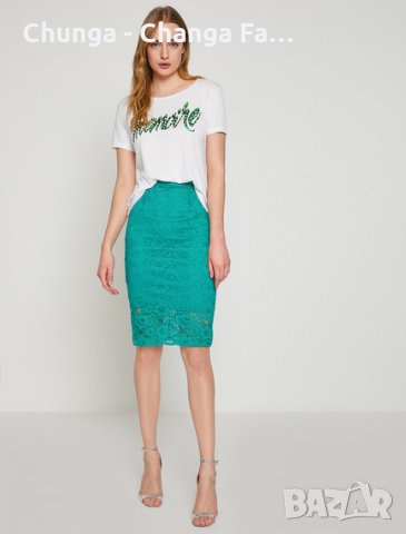 Дантелена пола молив, снимка 2 - Поли - 22692152