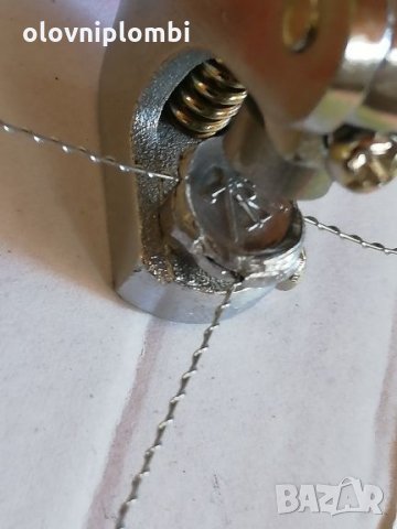 Пломби оловни, пломбажни клещи, гравюри лого, всичко за осигурителното пломбиране. , снимка 6 - Друго търговско оборудване - 25611488