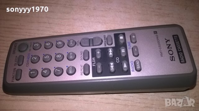 sony rmt-cs20cpad audio remote-внос швеция, снимка 2 - Други - 25246948