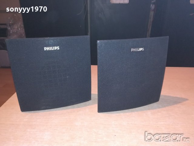 philips-2бр тонколони-внос швеицария-19х19х8см, снимка 7 - Тонколони - 21084226