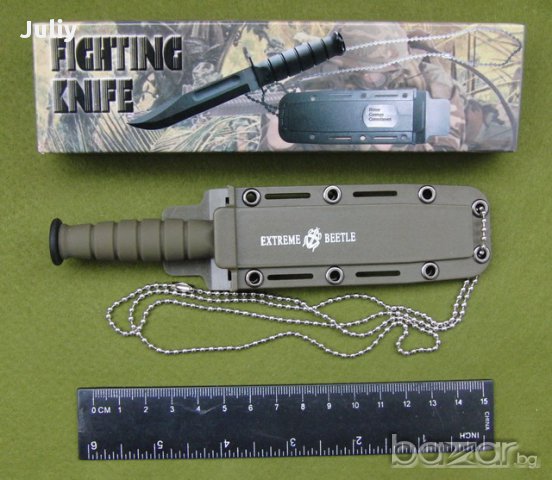 Нож за носене на врат-  /90х150/, снимка 2 - Ножове - 7744653