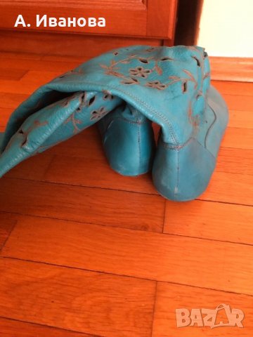 Дамски ботуши естествена кожа, снимка 6 - Дамски ботуши - 25995963