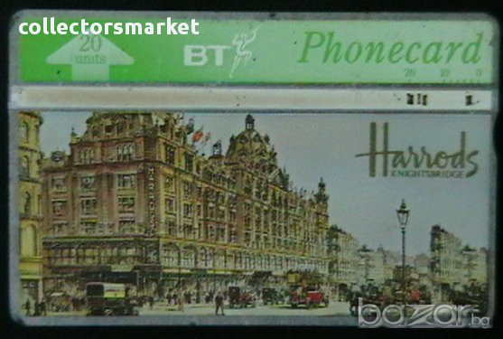 Фонокарта, Великобритания