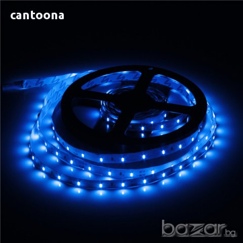 LED лента, 300 сини диода - 5 метра , снимка 1 - Лед осветление - 15256155