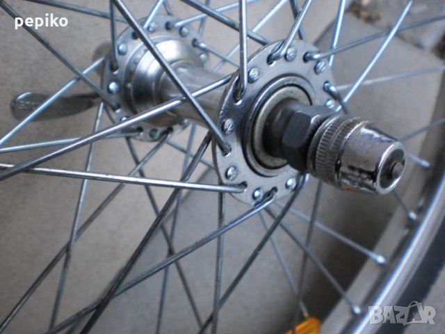 Продавам колела внос от Германия  никелирана капла 20 цола в комплект с вътрешна и външна гуми, снимка 11 - Части за велосипеди - 23821800