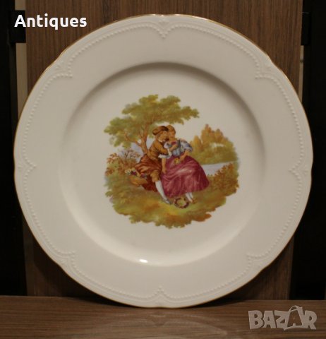 Голяма порцеланова чиния, снимка 1