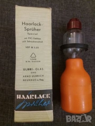 Пулвелизатор за лак за коса ГДР., снимка 2 - Преси за коса - 24198557