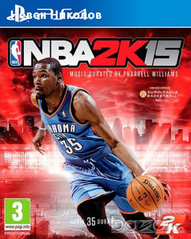 NBA 2K15 - PS4 оригинална игра, снимка 1 - Игри за PlayStation - 15262924