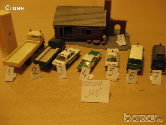 Модели на Коли, Камиони и Къща за Макет Мащаб НО, 1/87 Идеално състояние., снимка 5 - Колекции - 20310277