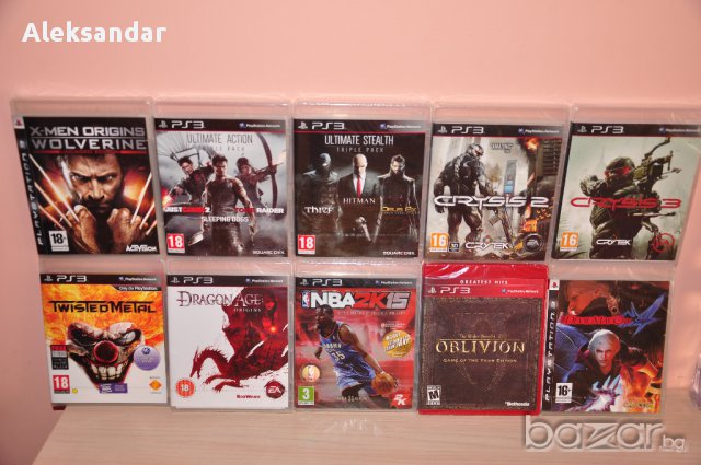 Нови игри Twisted,nba,crysis,tomb,just,dogs,thief,hitman,deus,ps3,пс3