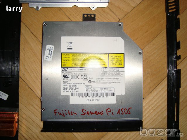 Fujitsu-siemens Amilo Pi 1505 лаптоп на части, снимка 5 - Части за лаптопи - 9187282