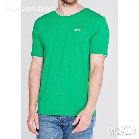 Slazinger спортни тенески памук 100%оригн. бродирано лого внос АНГЛИЯ, снимка 2 - Тениски - 25926710