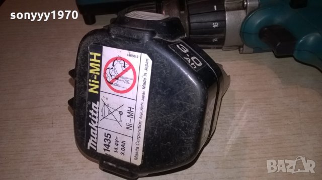 makita винтоверт зарядно и 2 батерии-внос финландия, снимка 9 - Винтоверти - 22975478