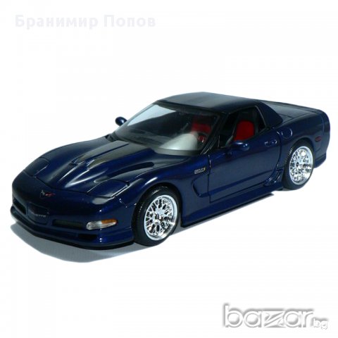 модел на автомобил от метал и пластмаса SPECTER WORKES CORVETTE Z06 2006  в мащаб 1/18