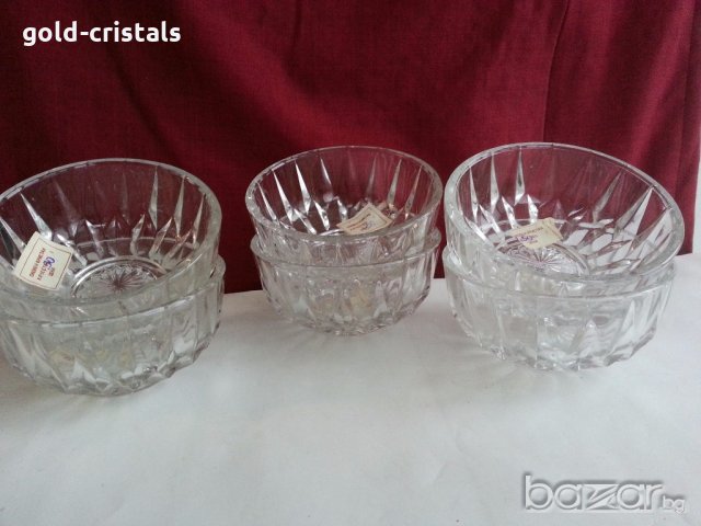  кристални купички , снимка 3 - Антикварни и старинни предмети - 20484471