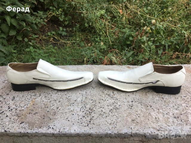 Нови мъжки обувки от естествена кожа Red superman, снимка 3 - Официални обувки - 22557369