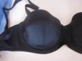 Черен сутиен със силикон, снимка 2
