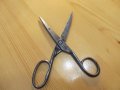 стара немска ножица MANNOS SOLINGEN произв. преди 80г.   - за ценители в много добро състояние за г, снимка 2