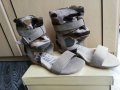 Нови Дамски сандали тип ботуши /боти камуфлаж - 38 и 39 номер, снимка 3