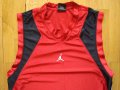 Намален Air Jordan Nike тениска без ръкави - баскетболен екип, снимка 1 - Спортни дрехи, екипи - 11015065