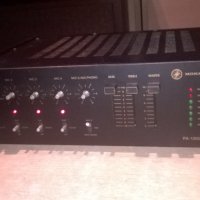 monacor pa-1202 profi power amplifier-mono-внос швеицария, снимка 3 - Ресийвъри, усилватели, смесителни пултове - 23615485