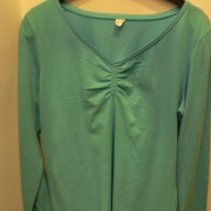 M черна дамска памучна блуза дълъг ръкав дамски памучни блузи дълги ръкави, снимка 3 - Блузи с дълъг ръкав и пуловери - 7288048