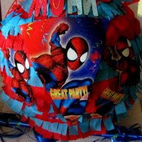 Пинята Спайдърмeн + подарък маска и конфети, снимка 1 - Декорация за дома - 20624891