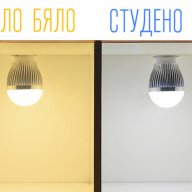 LED крушка с баланс на яркостта - топло бяла светлина (цокъл E26/E27 220V, 10W), снимка 7 - Крушки - 8896218