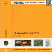 Мichel -Band 2 (2018 г)..Югозападна Европа (на DVD), снимка 1 - Филателия - 25932856