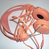 Страхотни, качествени слушалки в розово, тип WESC, снимка 2 - Слушалки, hands-free - 23030773
