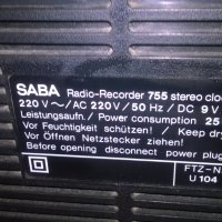 saba rcr-755 stereo-ретро колекция-внос швеицария, снимка 16 - Ресийвъри, усилватели, смесителни пултове - 24953948