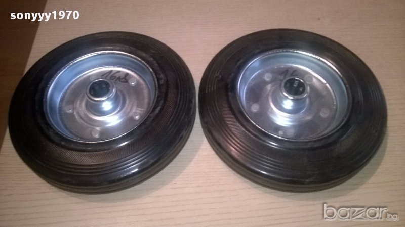Колела 20х5см-нови с плътни гуми-75лв за броика, снимка 1