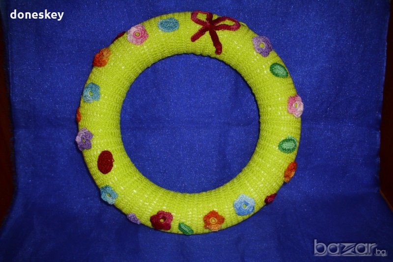 Обшит венец от стиропор, снимка 1