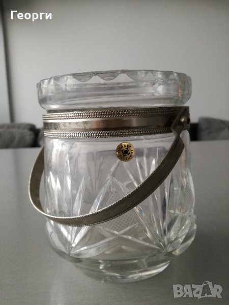 Кристален съд за лед, снимка 1