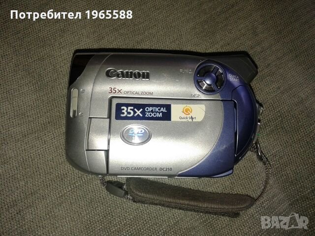 Dvd камера Canon. , снимка 1