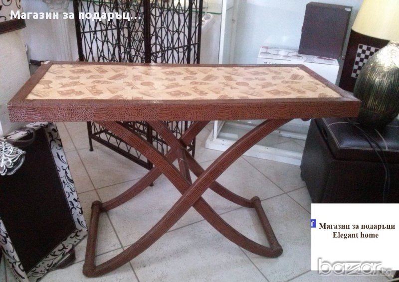 Кожена маса, снимка 1