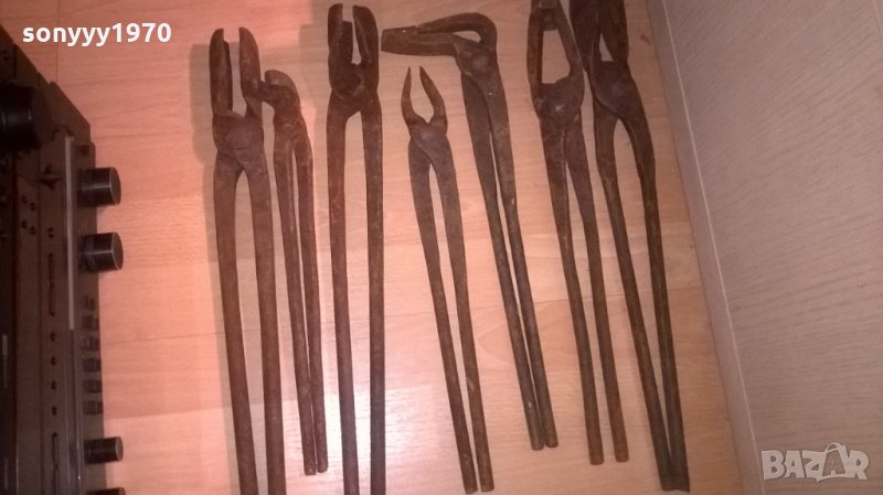 ПОРЪЧАНИ-ковашки клещи 50-40см-внос швеция-185ЛВ ЗА 1БРОИ, снимка 1