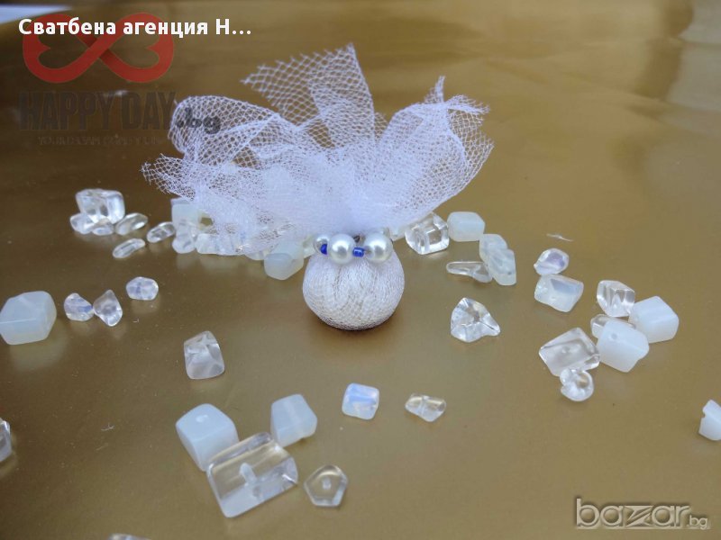 Сватбени късмети за хвърляне - Късметче Пърл, снимка 1