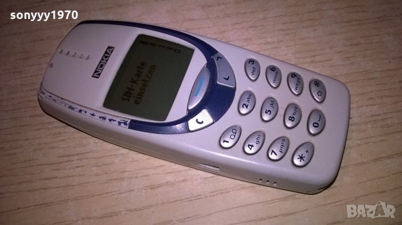 nokia 3330 здрав телефон с батерия, снимка 1