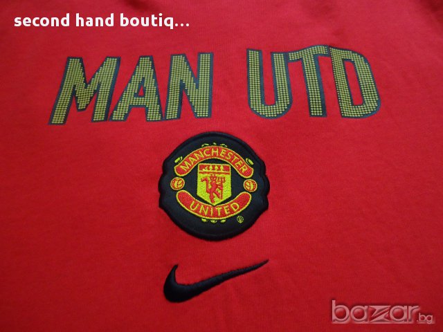 Nike Man Utd тениска футболна с къс ръкав, снимка 5 - Тениски - 11186005