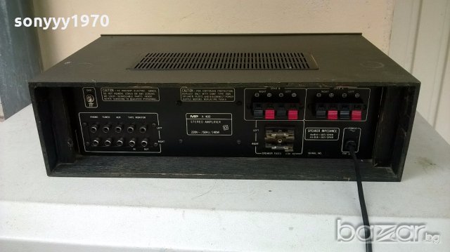 mp a 400 hi-fi-stereo amplifier-140watt-внос швеицария, снимка 11 - Ресийвъри, усилватели, смесителни пултове - 18215841