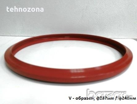 Каучукови V – образни уплътнители за капак на херметически тенджери, снимка 2 - Други - 21023290