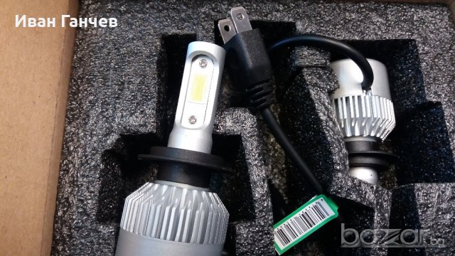 LED крушки H7,H3,H11, H1,H4 7600lux *Нови*, снимка 8 - Аксесоари и консумативи - 20025506