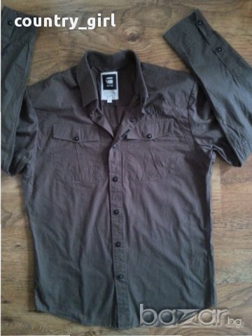 G-star Arizona Airforce Shirt - страхотна мъжка риза, снимка 4 - Ризи - 16869835