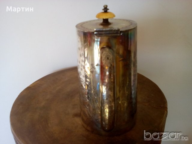 1906г. Посребрена масивна  - Кана - 1 бр. ( 777926) , снимка 6 - Други стоки за дома - 18307040